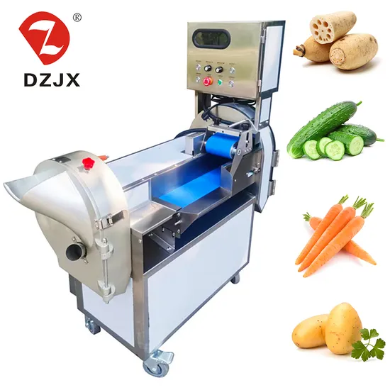 Dzjx Electric Large Potato Slicing Commercial Sweet Potato Slicer Machine 