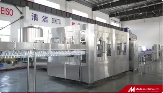 a to Z Complete Rotary Small Bottle Liquid Beverage Pure Water Filling Line Plant Equipment 