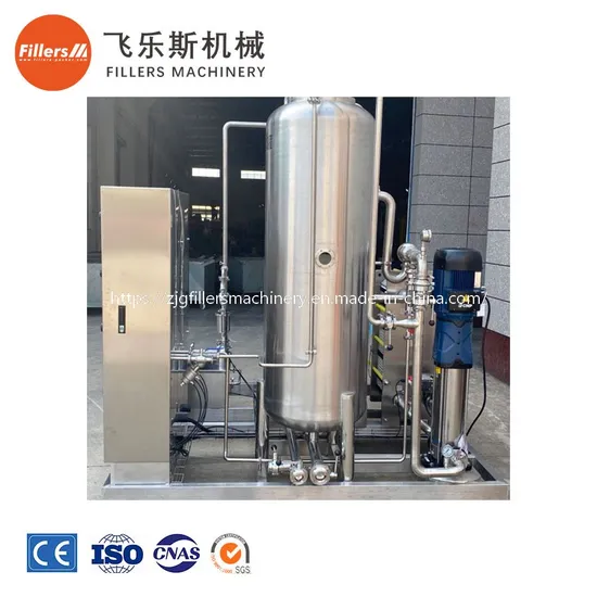 Soft Drinks Energy Beverage Mixer Industrial Beverage CO2 Mixer Carbonated Soft Drinking Mixer Equipment 