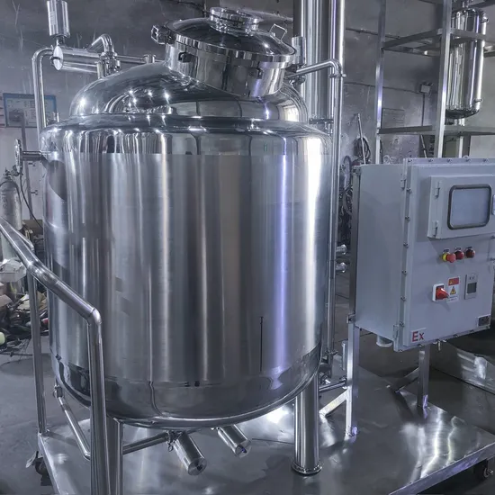 Movable Small CIP System Automatic Mobile Beverages Beer Milk Cleaning Vessel Clean in Place Equipment 
