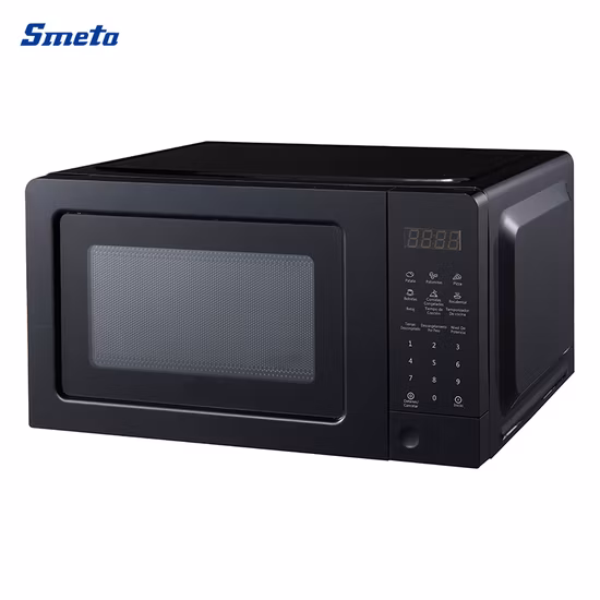 20L 0.7cuft 700W Digital Solo Tabletop Household Kitchen Appliance Countertop White Black Digital Control Microwave Oven