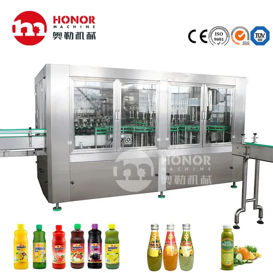 The Beverage Filling Equipment Is Faster, More Stable, Accurate and Equipped with a Complete Backflow System 