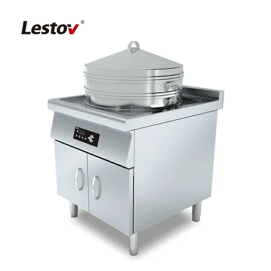 Commercial Electric Induction Dim Sum Steamer Chinese Food Steamer for Restaurant 