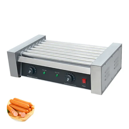 Hot Sale Food Equipment Sausage Dog Grill Maker Hot Dog Roller Grill Machine Manufacturers Commercial Hot Dog Roller for Restaurant 