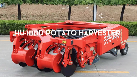 Agricultural Automatic Sweet Potato Digger Harvester Potato Tractor Harvester Machine Harvesting Work Machine 