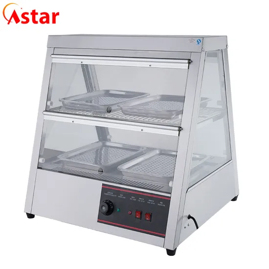 Large New Design Black Commercial Restaurant Food Display Warmer 