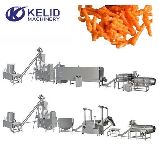 Puffed Corn Stick Snack Kurkure Nik Naks Cheetos Manufacturer Equipment 