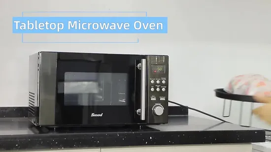 Stainless Steel Built in Kitchen Microwave Oven for Home 