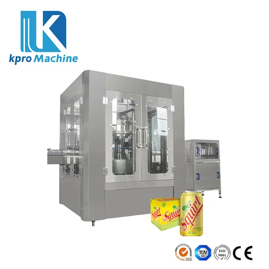 Factory Price Beverage Energy Drinks Concentrate Flavored Juice Can Filler Liquid Filling Equipment 