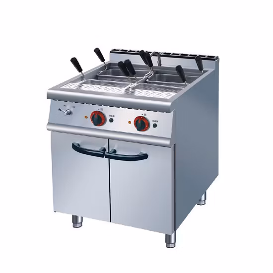 Commercial Stainless Steel Electric Noodle Cooker, Pasta Cooker with Cabinet