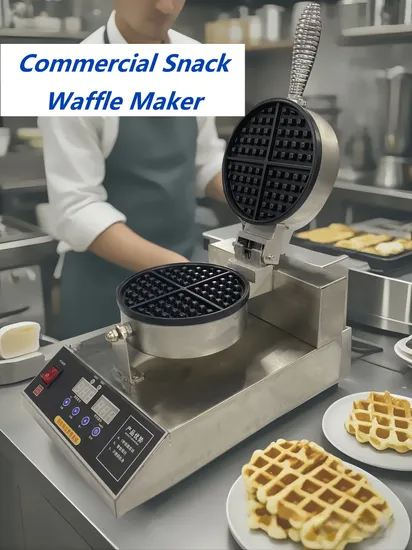 Versatile Waffle Equipment for Fast and Delicious Snacks 