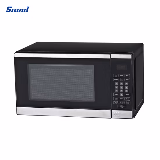 Home Kitchen Pizza Table 0.7 Cuft 700W Electric Multifunctional Smart Small Safe Plastic Intelligent Convection Digital Control Microwave Oven with Grill